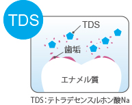 TDS:テトラデセンスルホン酸Na